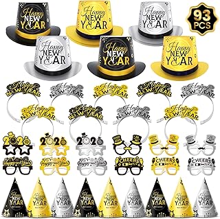 New Year's Eve Party Kit - 93 Pieces