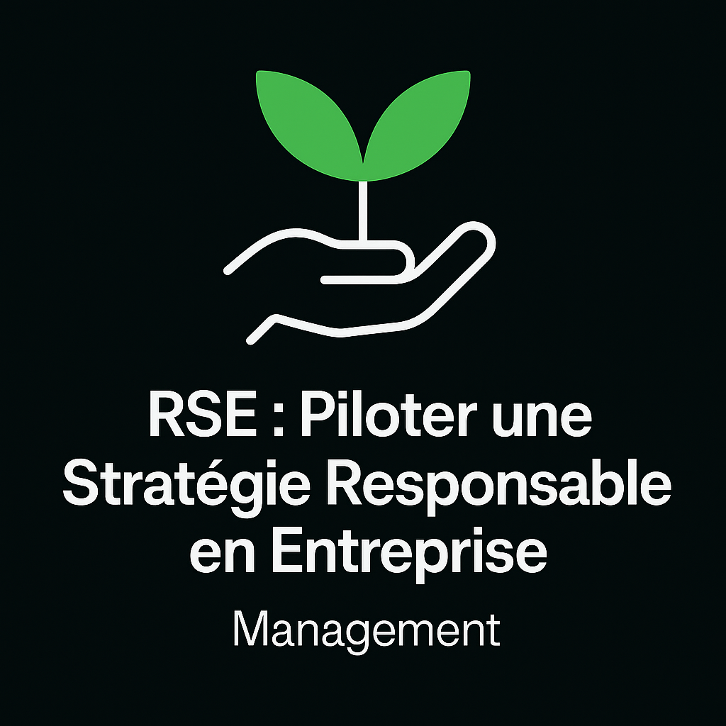 RSE : Piloter une Stratégie Responsable en Entreprise (140h)