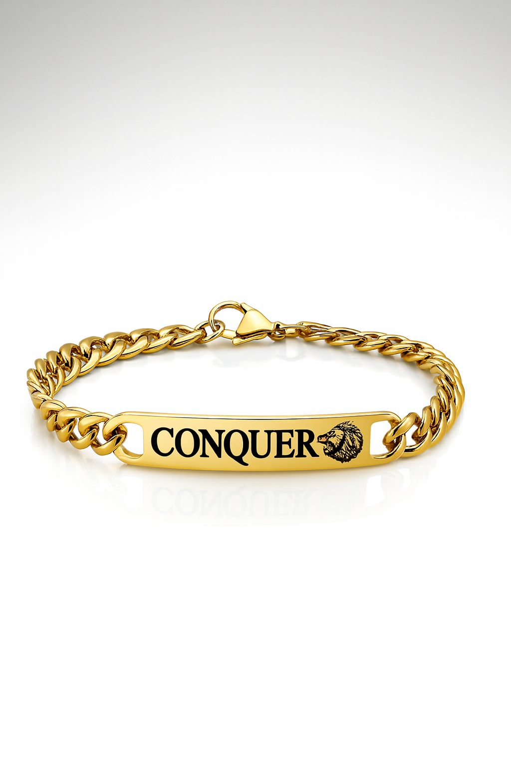 Conqueror Legacy Cuban Bracelet – Gold Edition