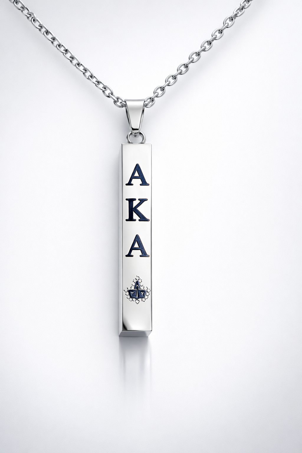 Imperial Ivy Legacy Bar Necklace – Silver Edition