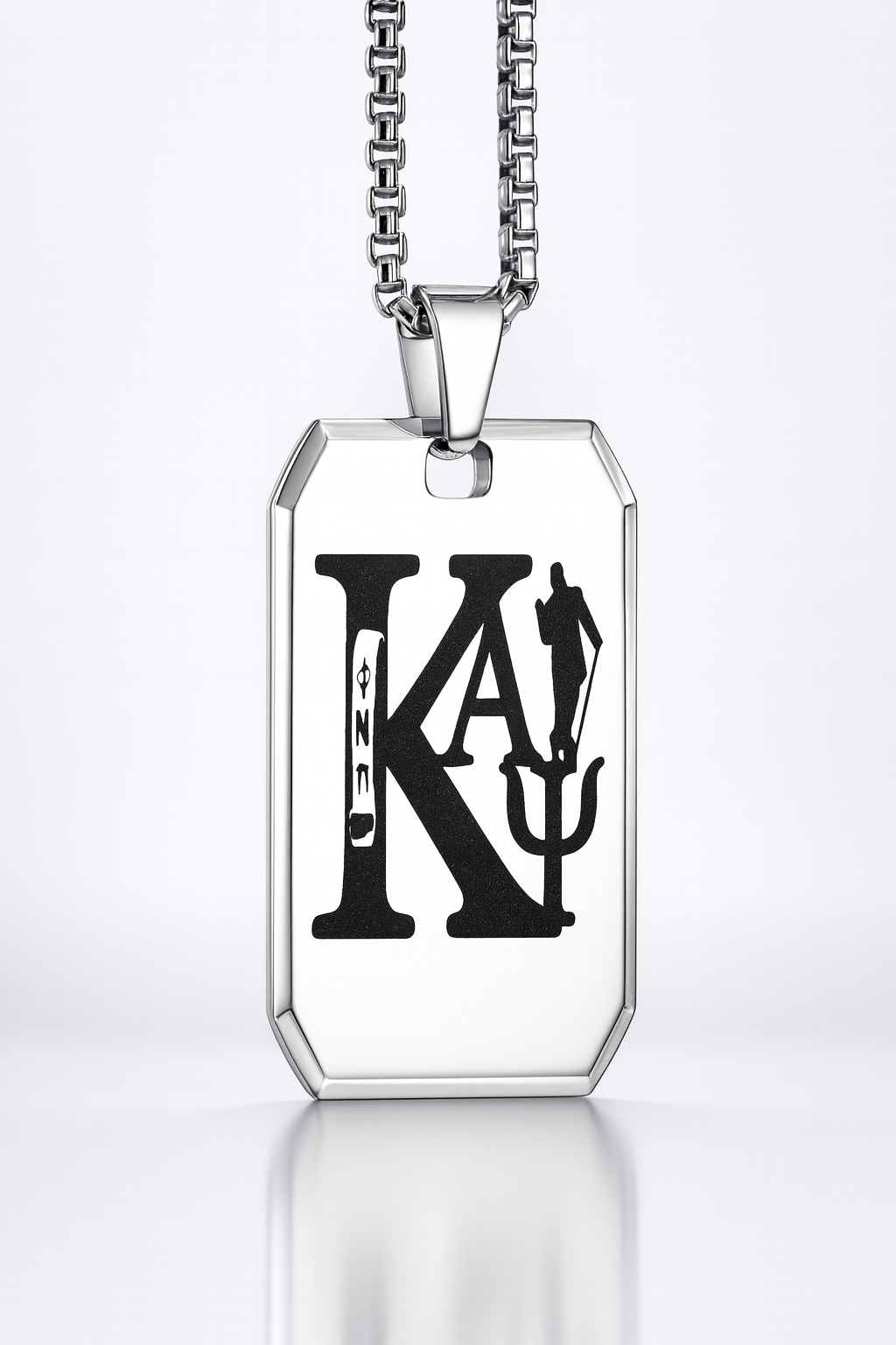 Personalized Stainless Steel Pendant Necklace