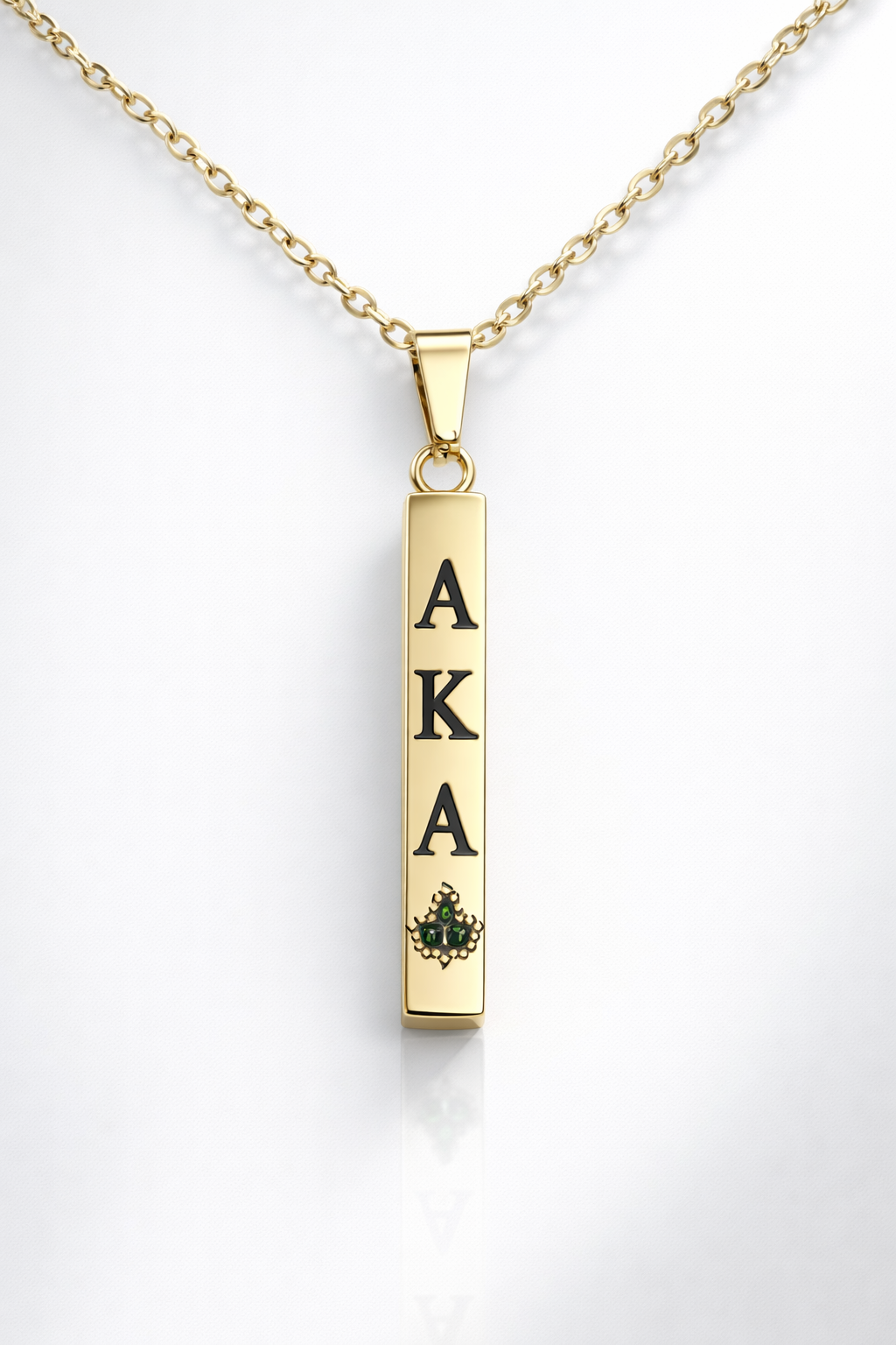Imperial Ivy Legacy Bar Necklace – Gold Edition