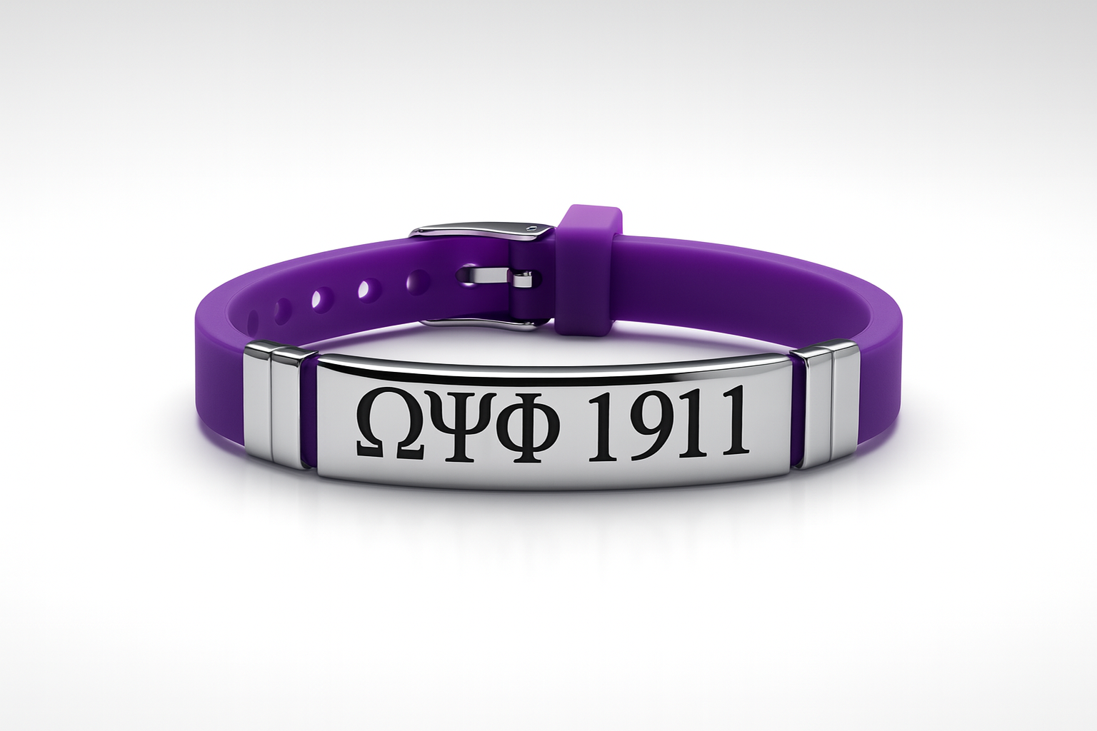 Legacy Bar Bracelet — Omega Psi Phi (1911 Edition)
