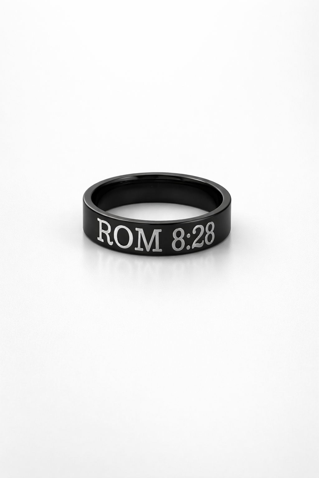 Romans 8:28 Promise Band – Black Edition
