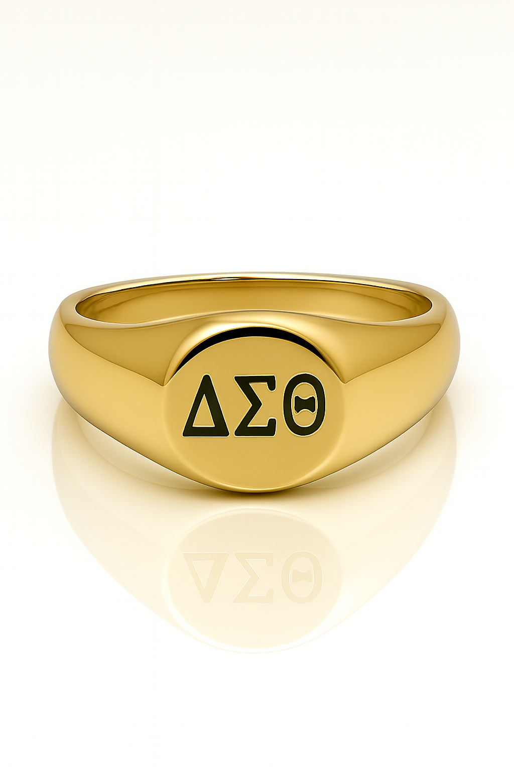 Golden Crest– Delta Sigma Theta Gold Signet Ring