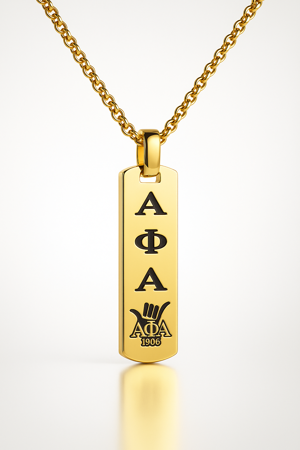 Imperial Legacy Vertical Bar Necklace – Alpha Edition