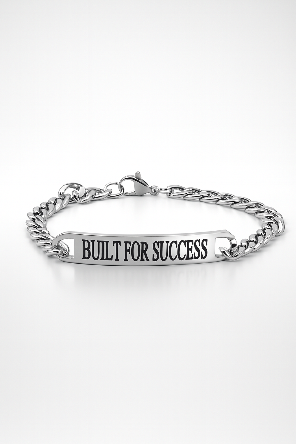Built for Success Legacy Cuban Bracelet – Silver Edition