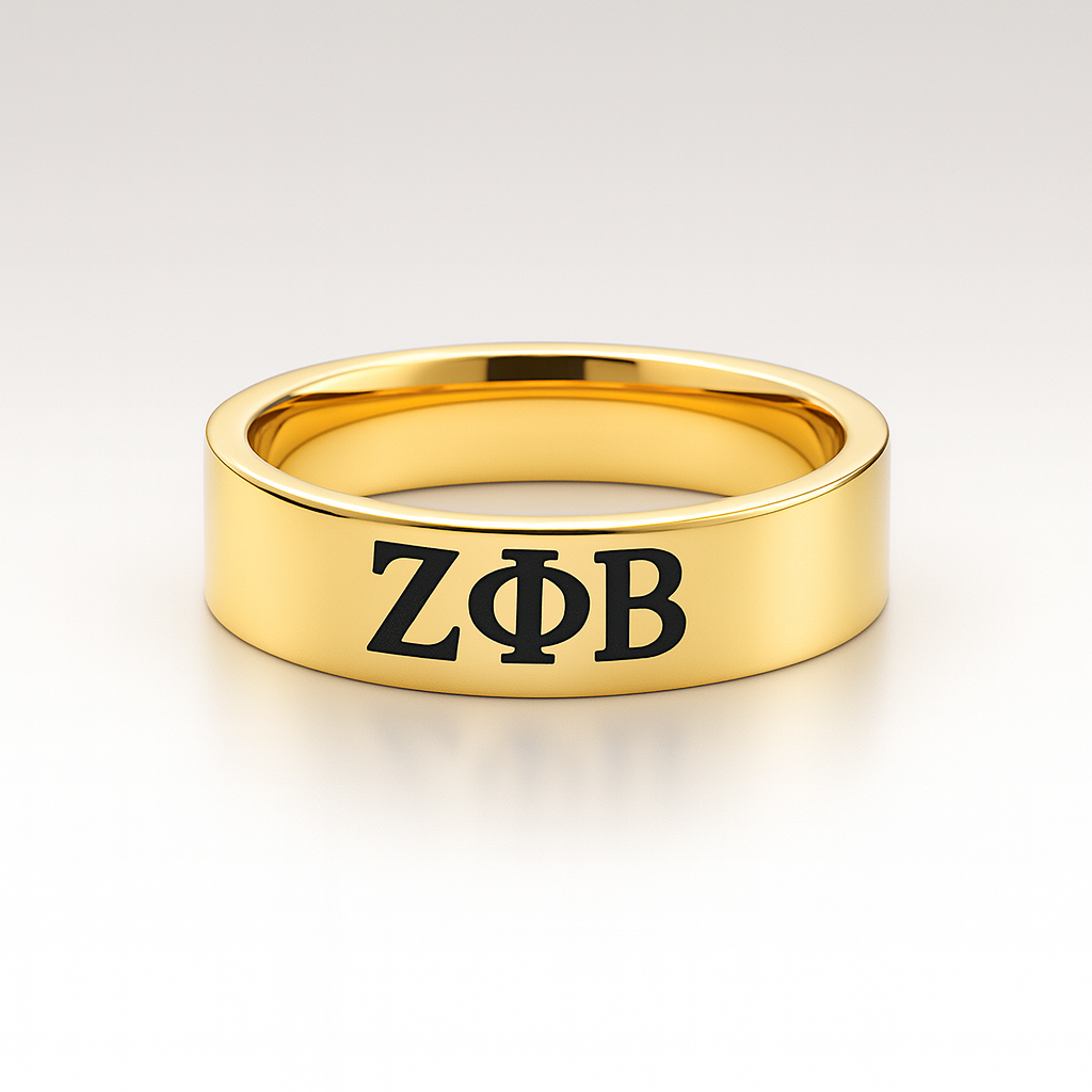 Zeta Prestige Signature Ring – Gold Edition 
