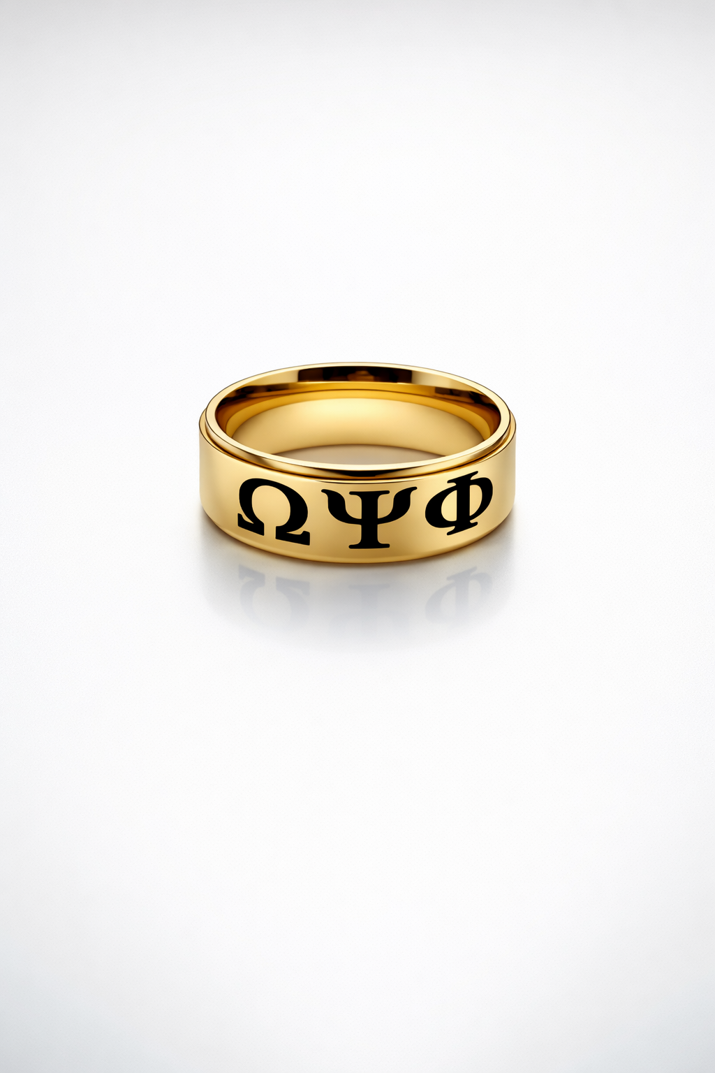 Imperial Omega Legacy Signature Ring – Gold Edition