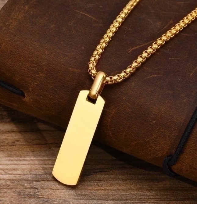 The Golden Legacy Paddle Necklace