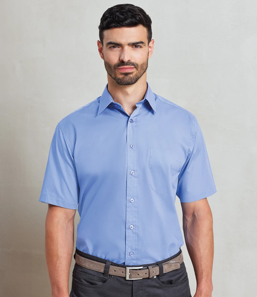 Premier Short Sleeve Poplin Shirt