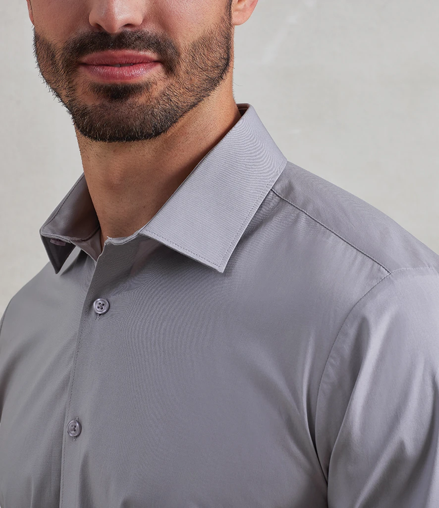 Premier Long Sleeve Stretch Fit Poplin Shirt
