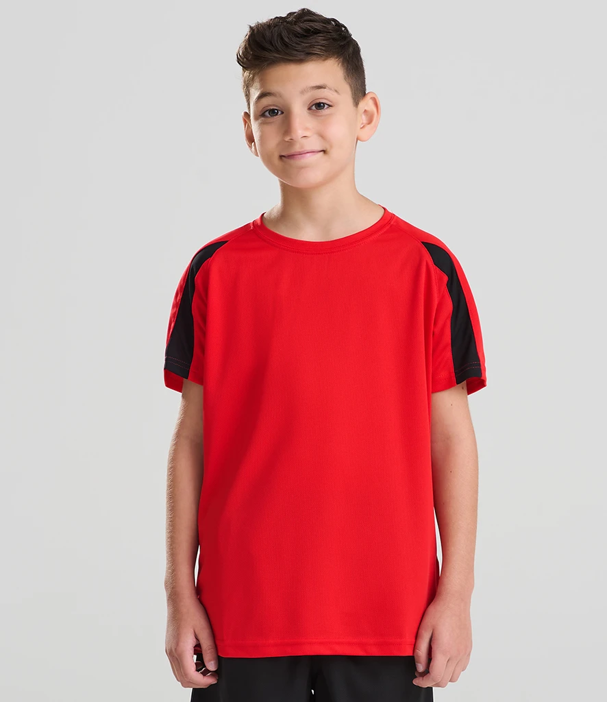 AWDis Kids Cool Contrast T-Shirt Just Cool Order