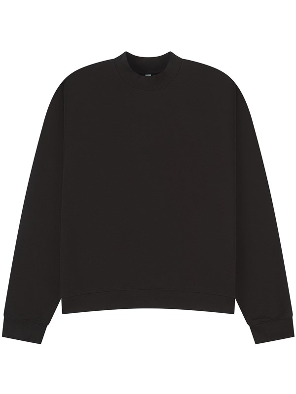 Premium Combed Boxy Oversized Extended Neck Sweatshirt
