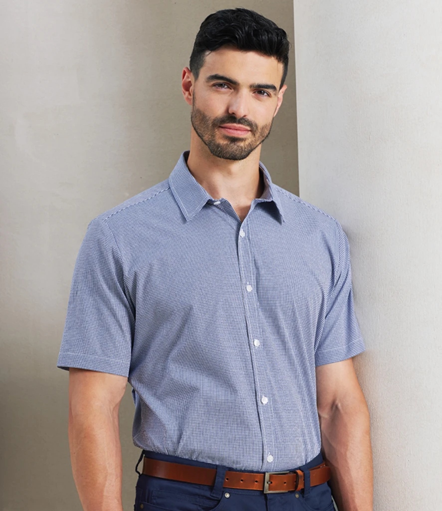 Premier Gingham Short Sleeve Shirt