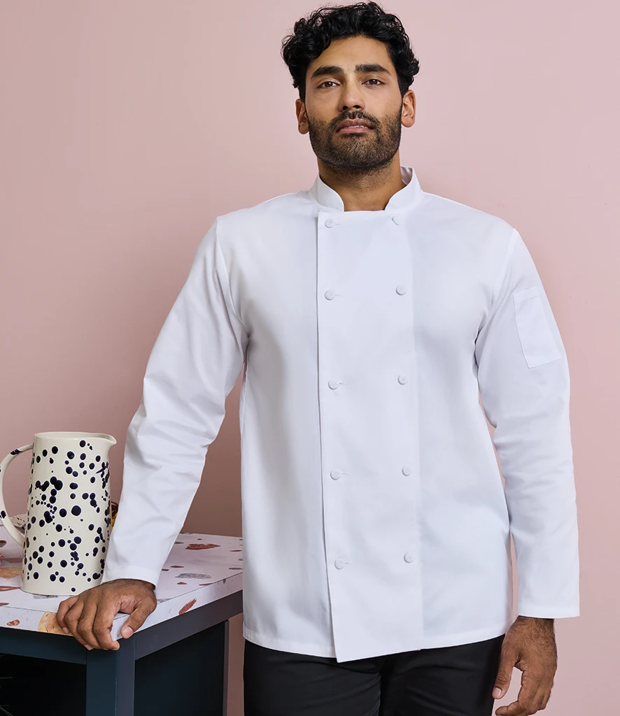 Premier Coolchecker Long Sleeve Chef's Jacket