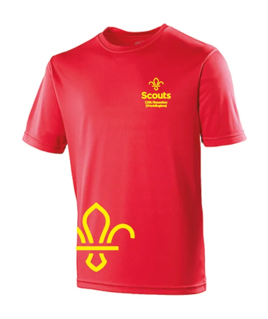 11th Nuneaton Scouts Sports Tech T-shirt