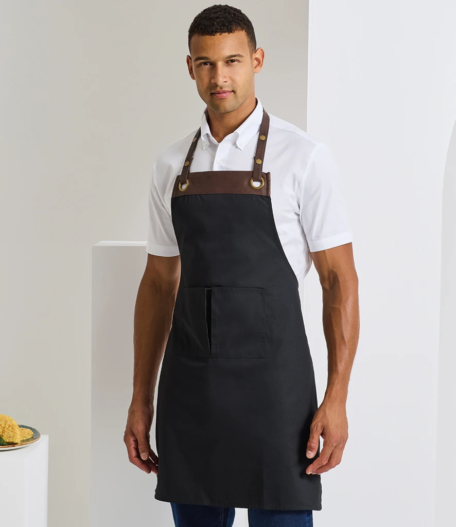 Premier Espresso Bib Apron