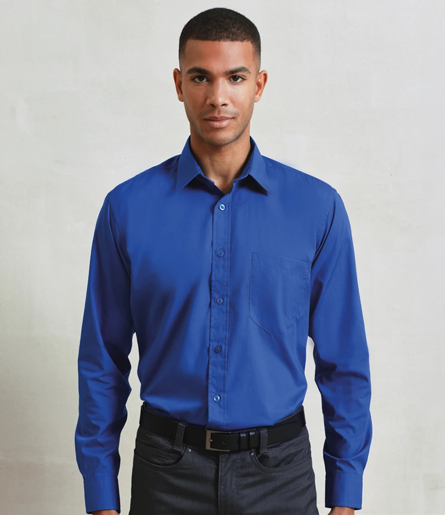 Premier Long Sleeve Poplin Shirt