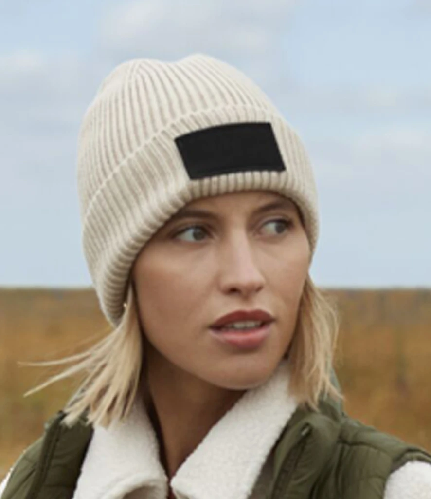 Beechfield Fashion Patch Beanie