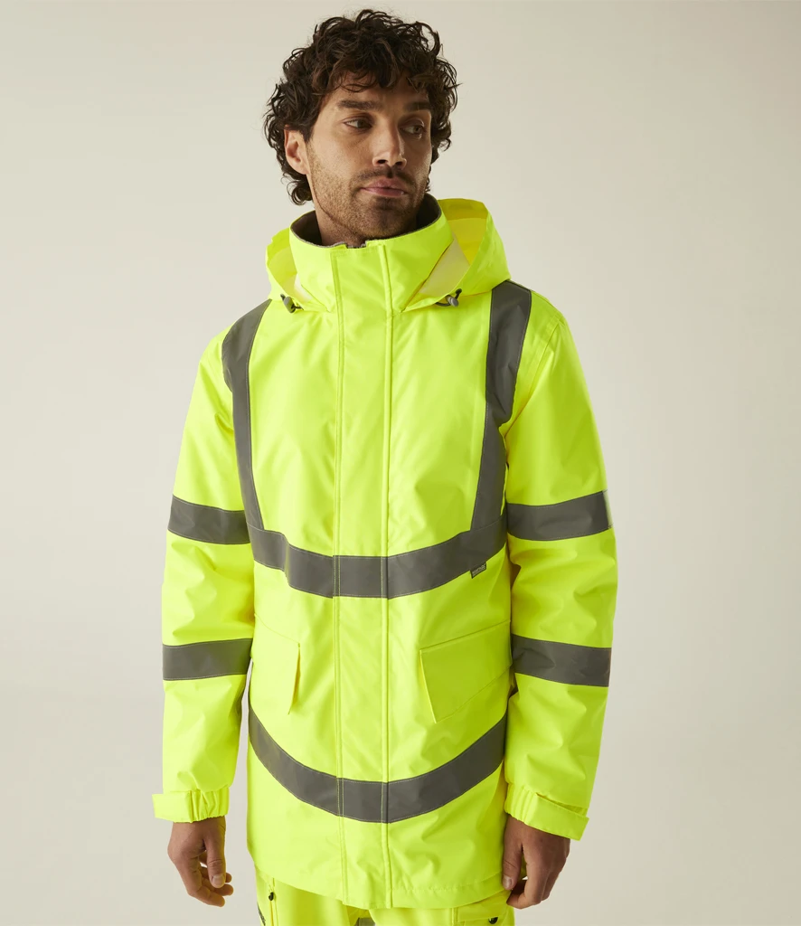 Regatta High Visibility Pro Contract Dover Parka