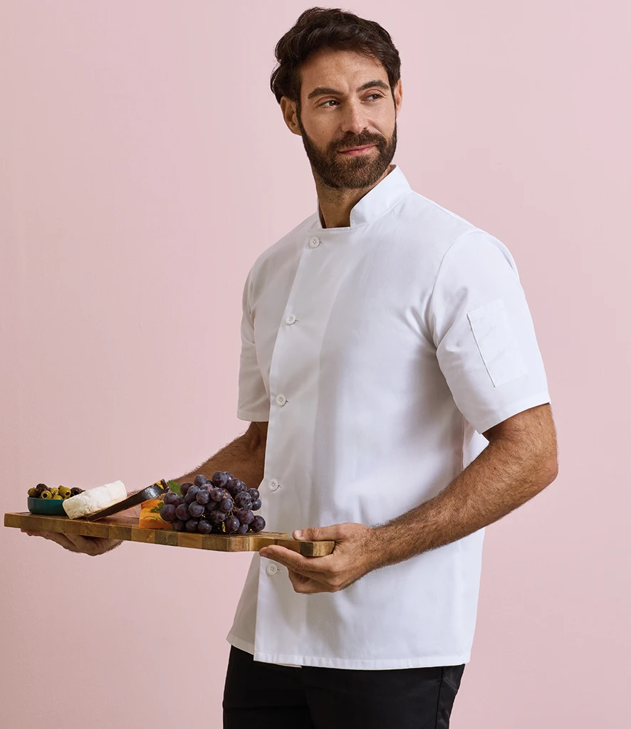 Premier Essential Short Sleeve Chef's Jacket