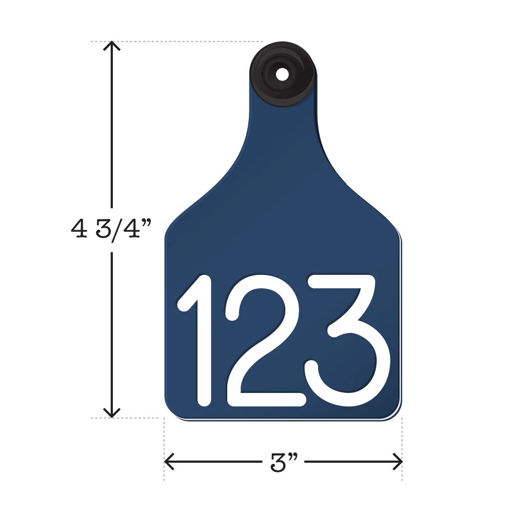 LARGE CATTLE EAR TAGS