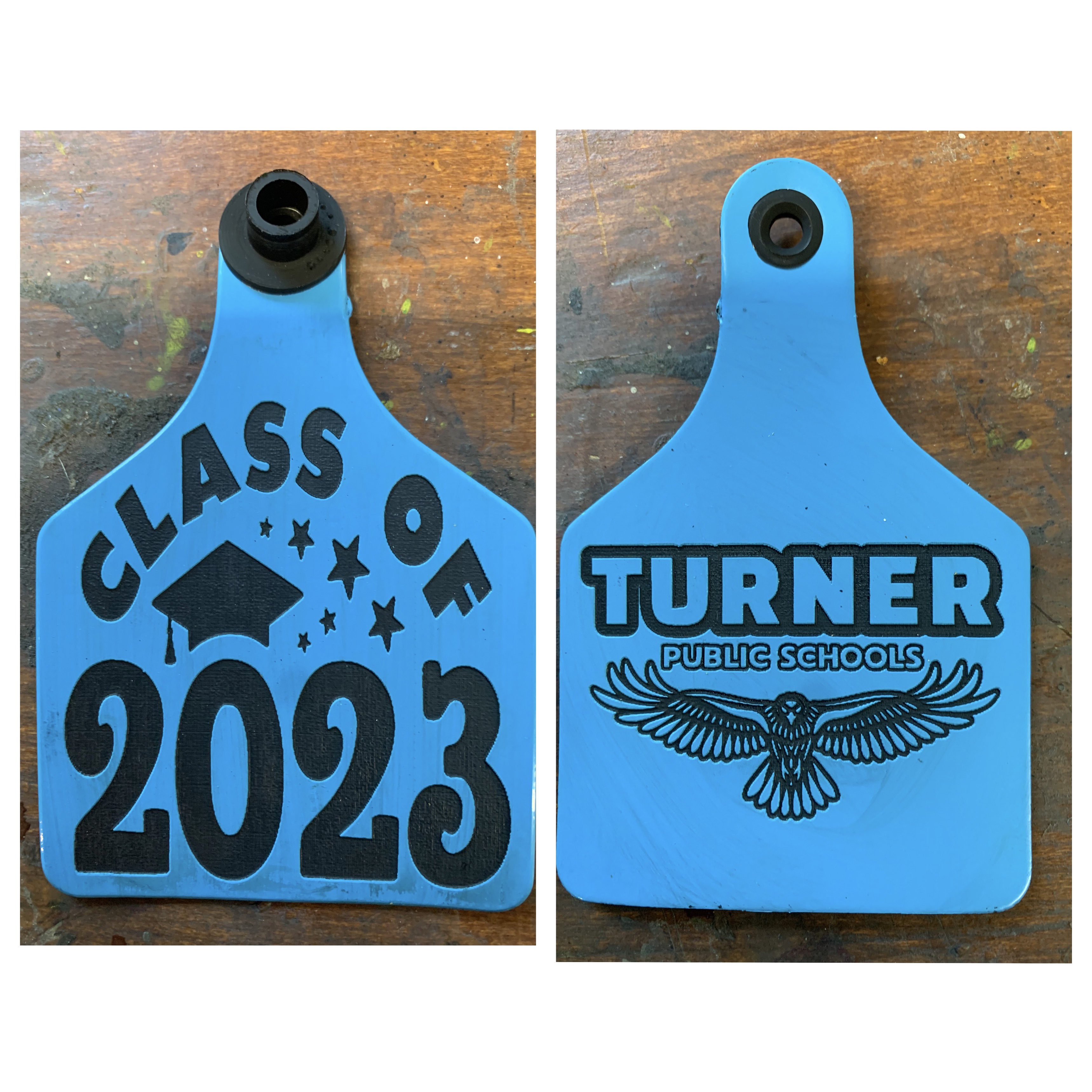 DOUBLE-SIDED ENGRAVE