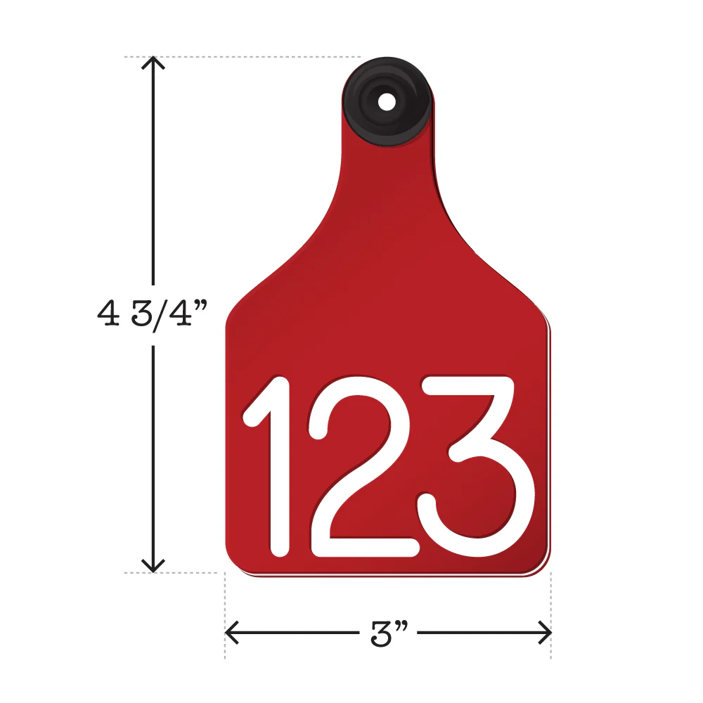 LARGE CATTLE EAR TAGS