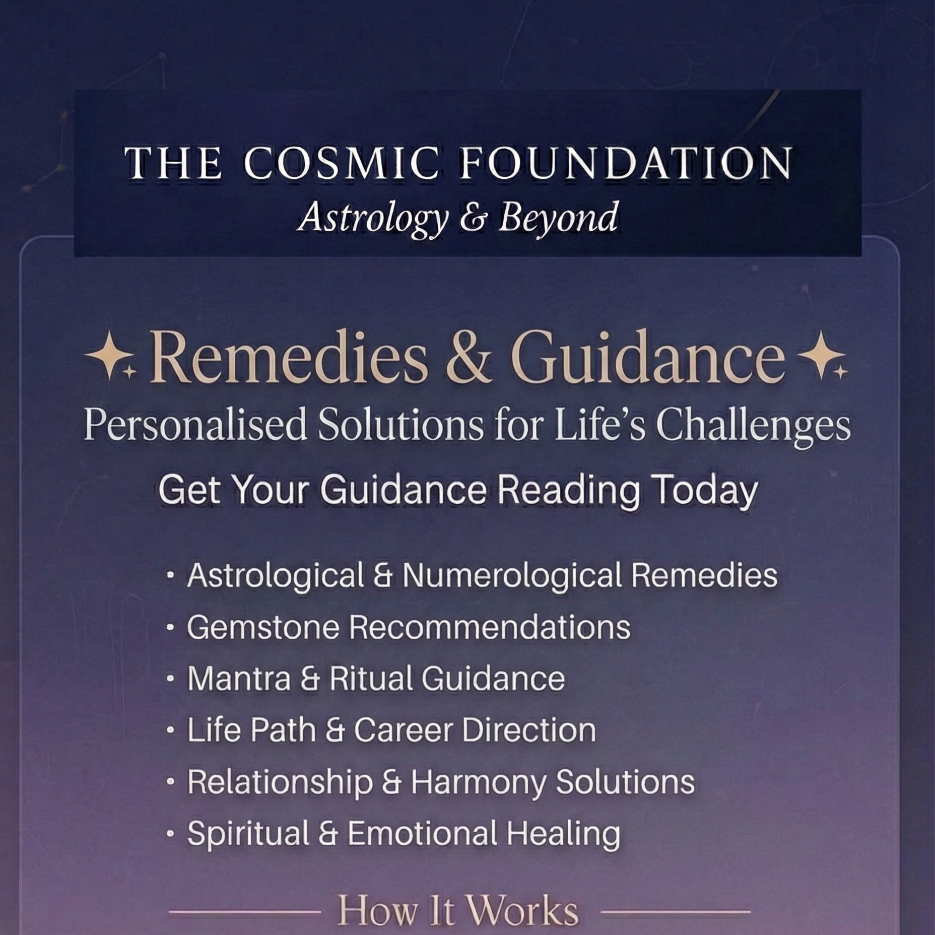 Personalised Guidance Readings