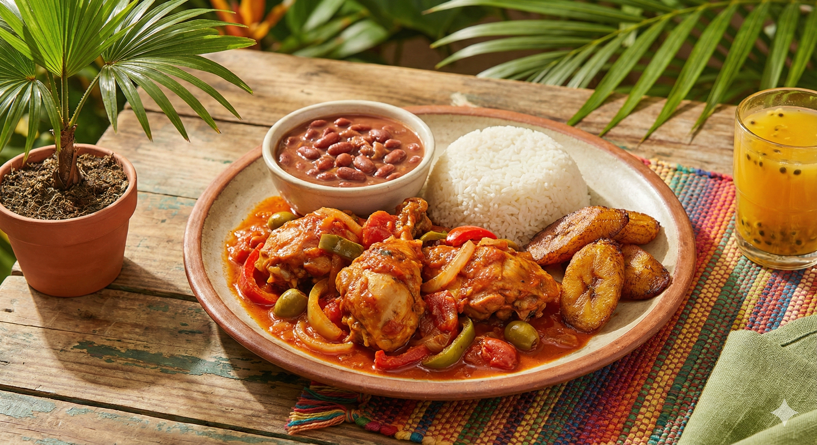 Stewed Hen (Gallina Guisada)