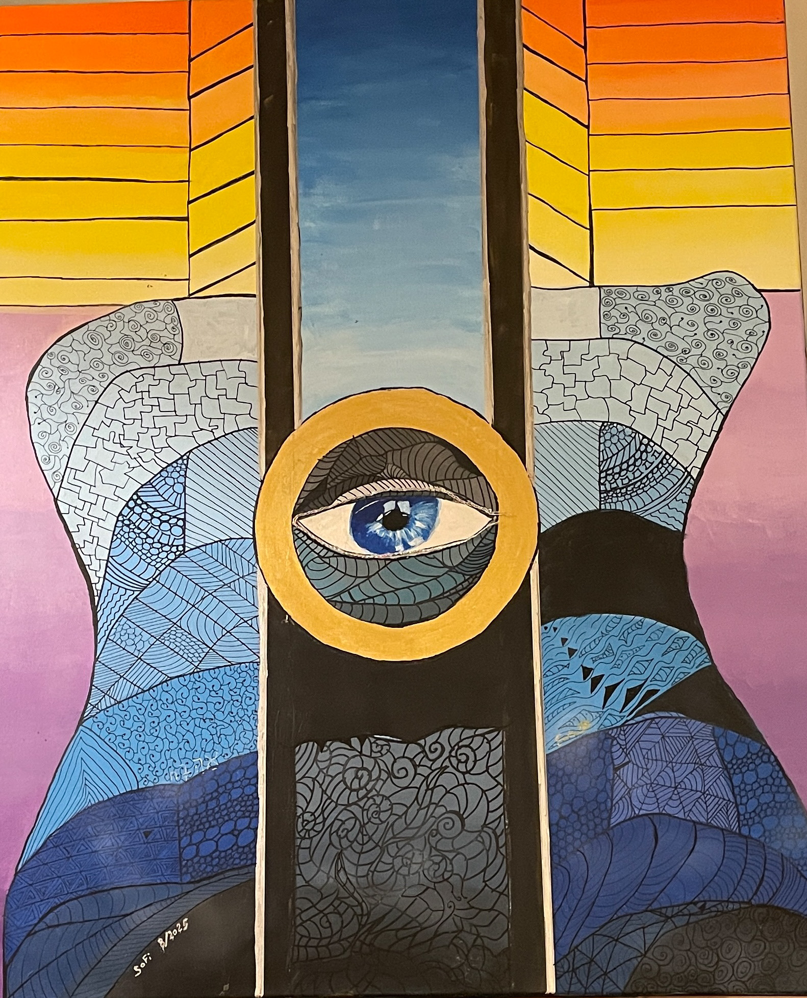 Guitare-baleine, L'Oeil