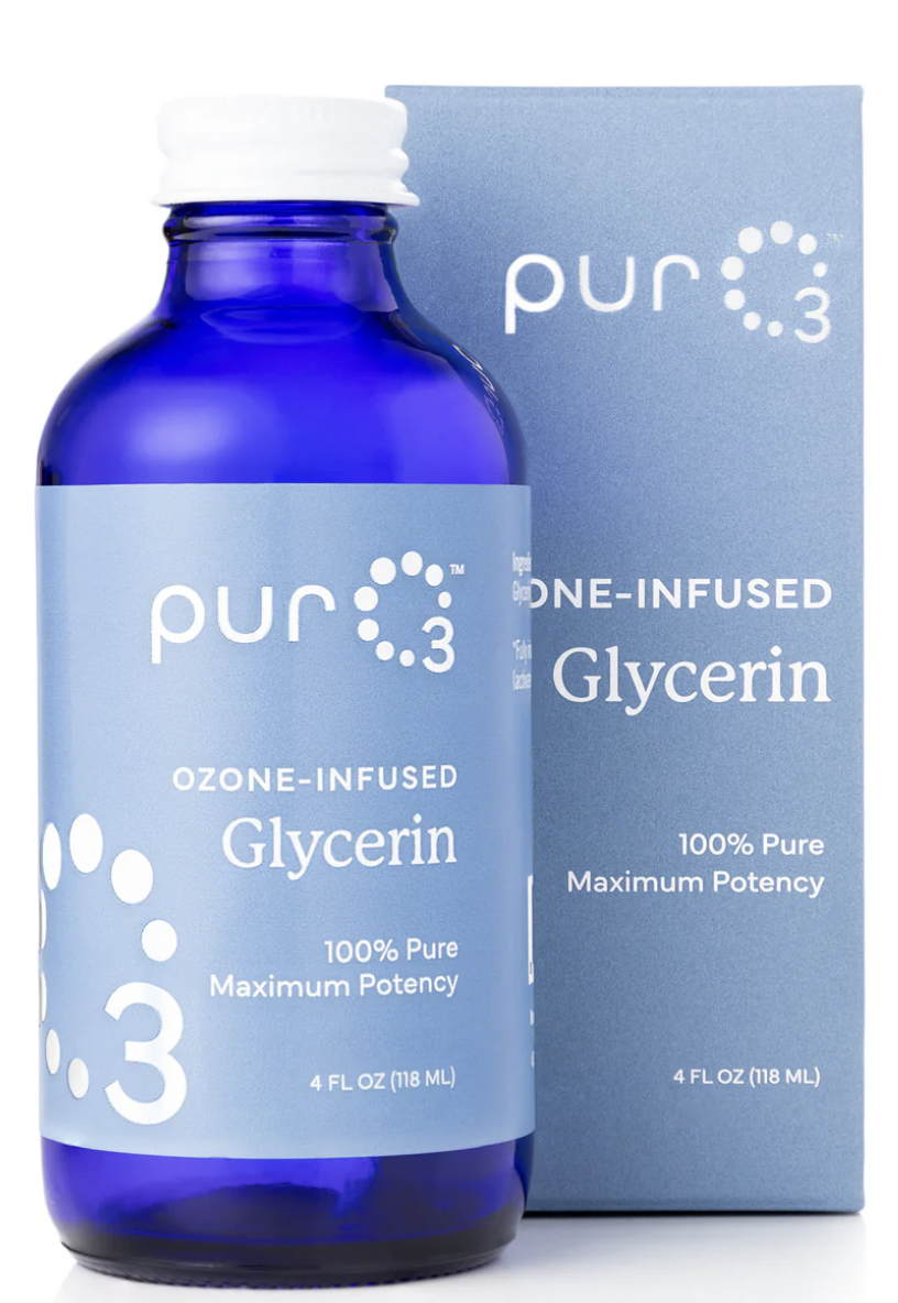 Puro3 Ozone-Infused Glycerin. 2oz bottle