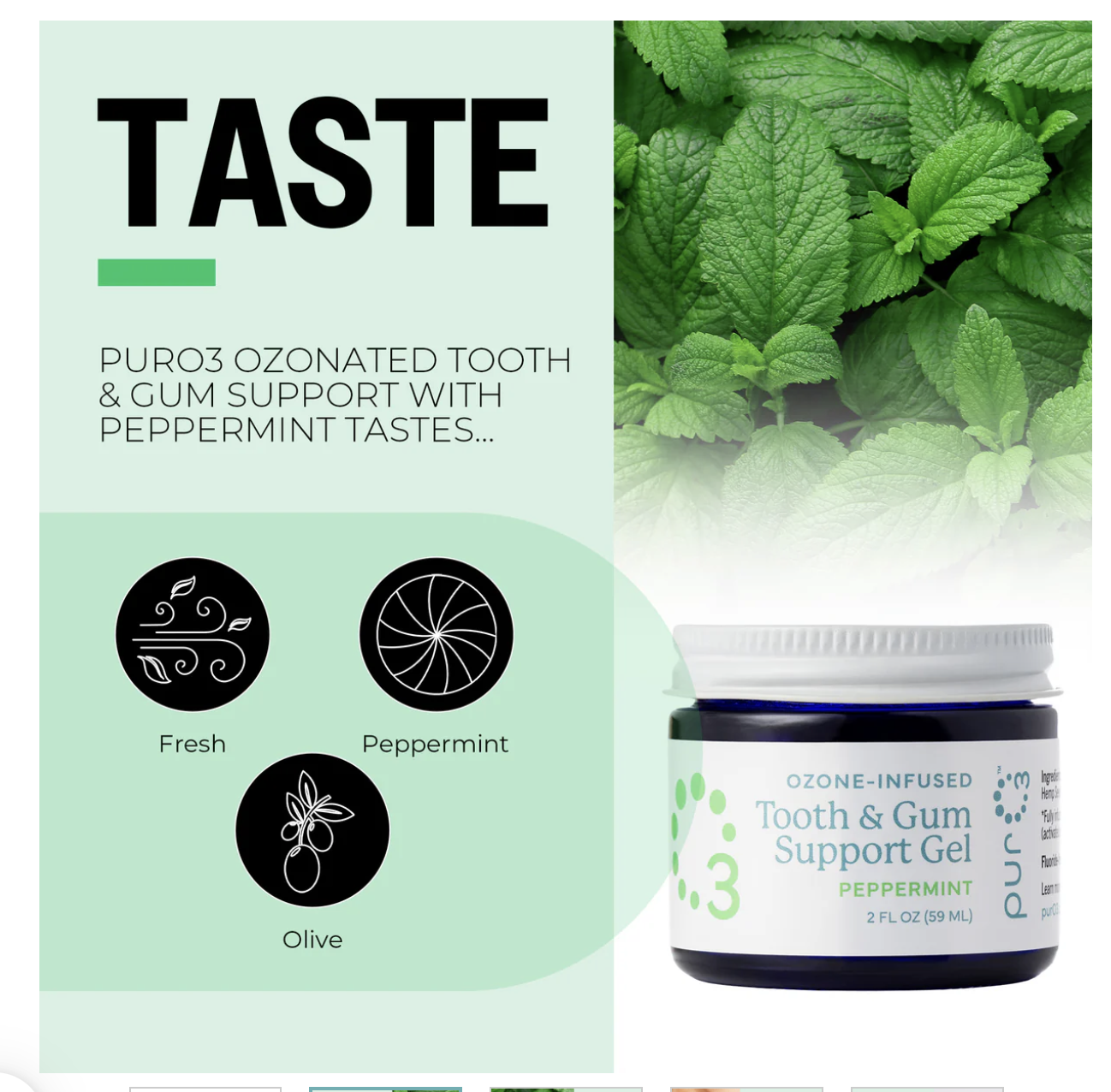 Ozone-Infused Tooth & Gum Support Gel