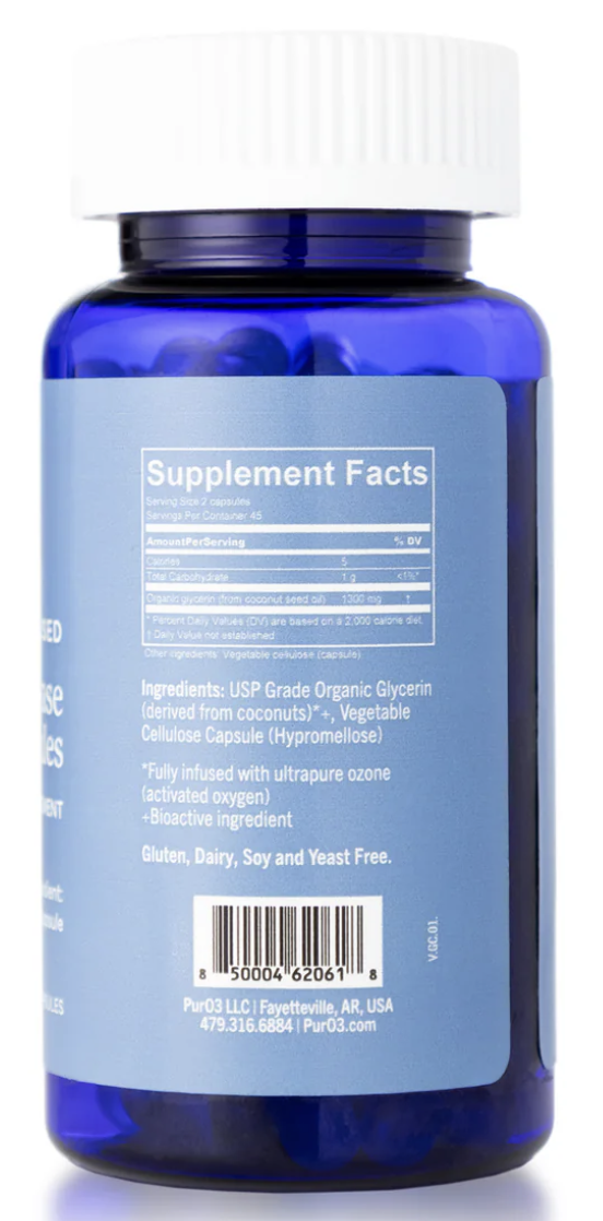 PurO3 Time Release Glycerin Capsules