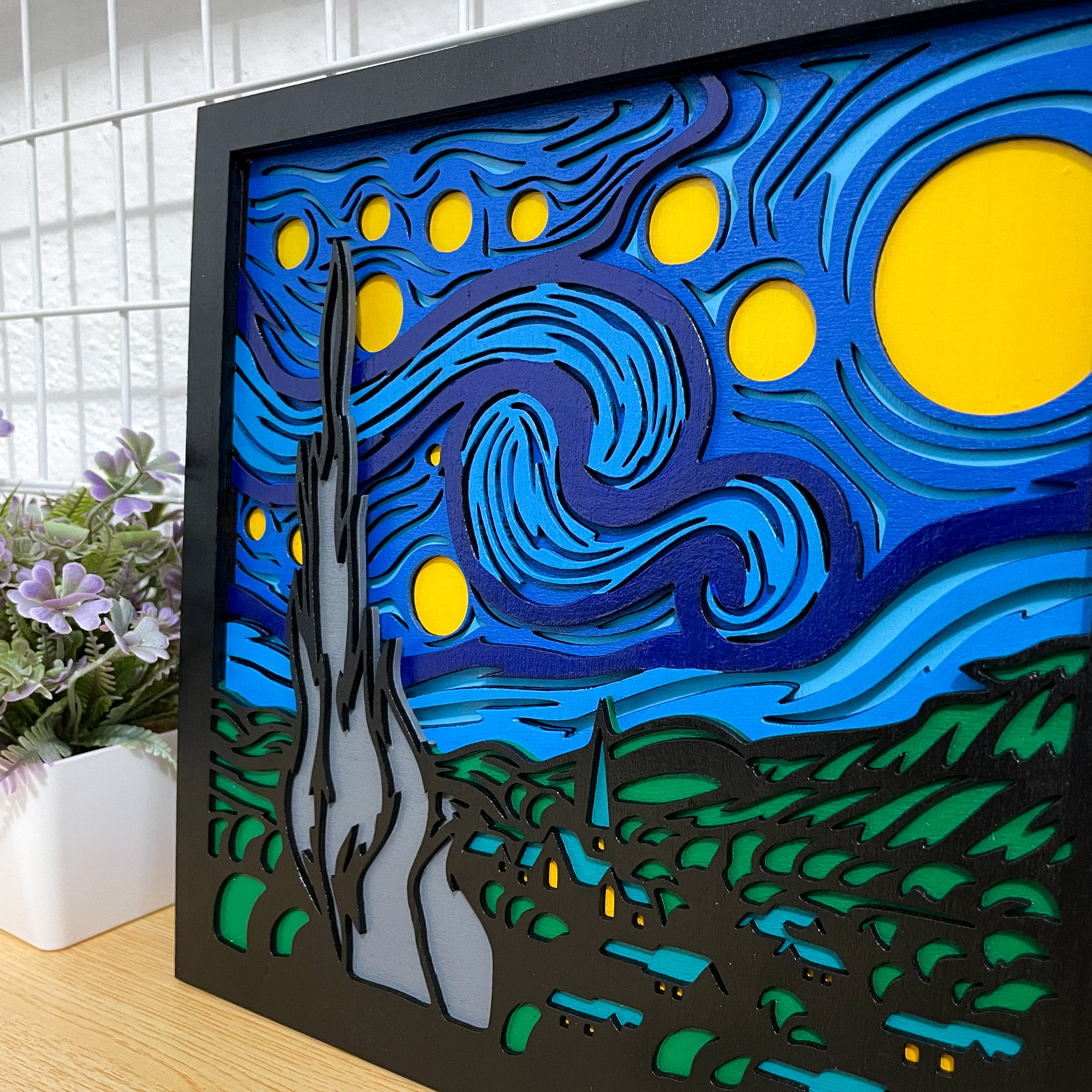 La Noche Estrellada de Van Gogh