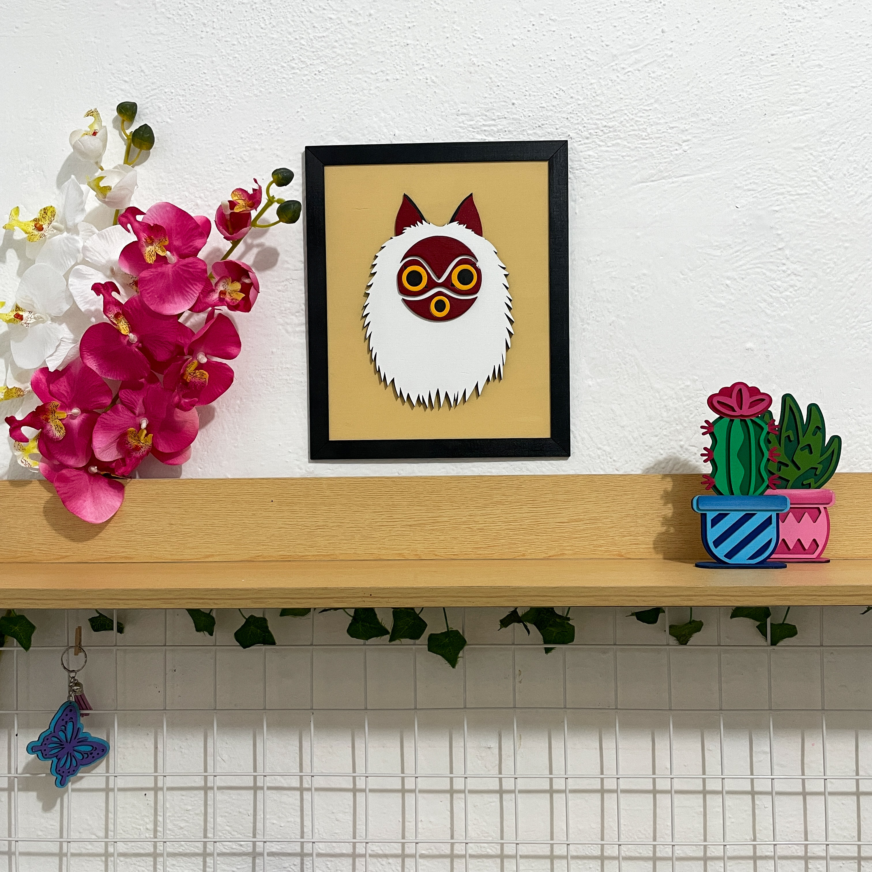 Mįscara de la Princesa Mononoke