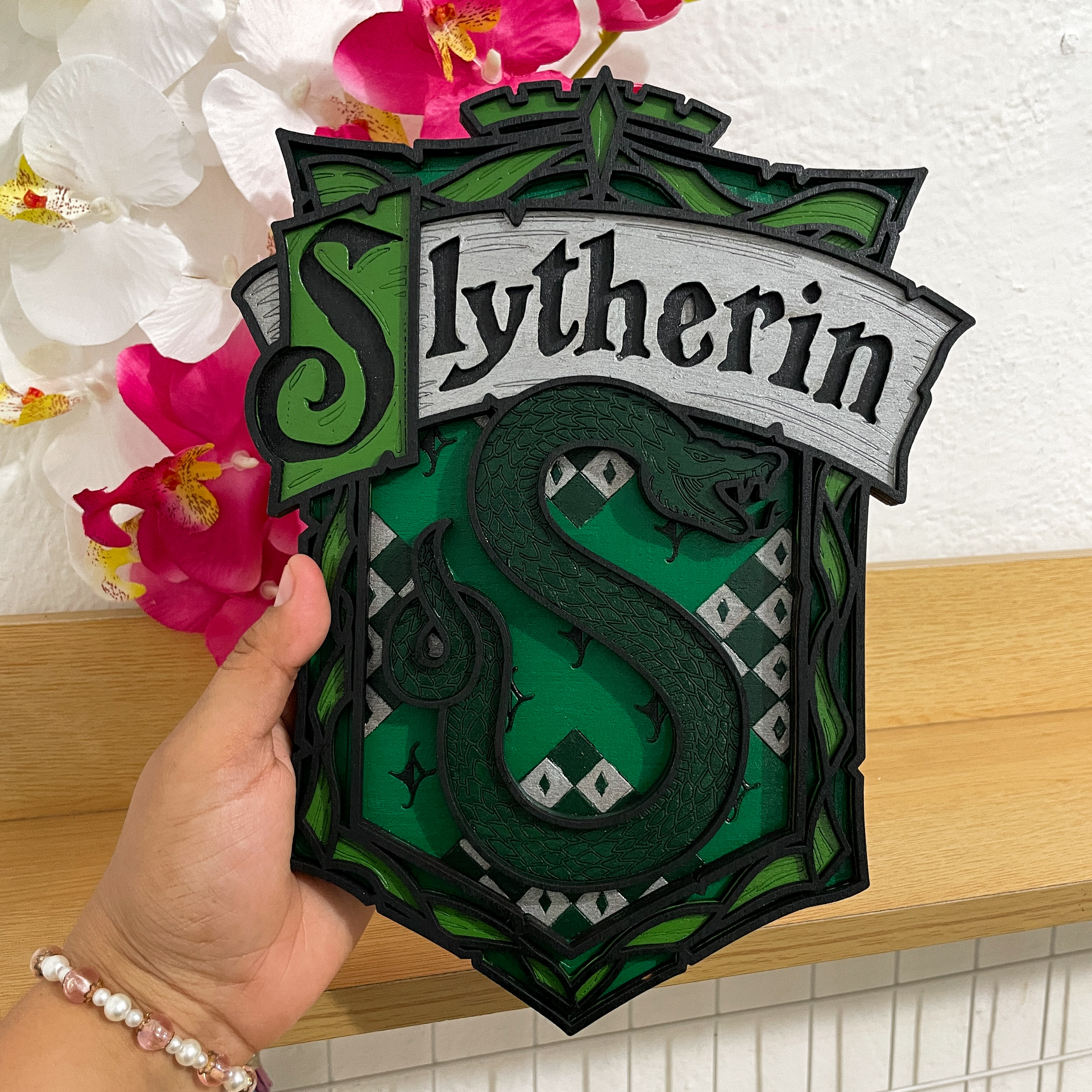 Escudo Slytherin