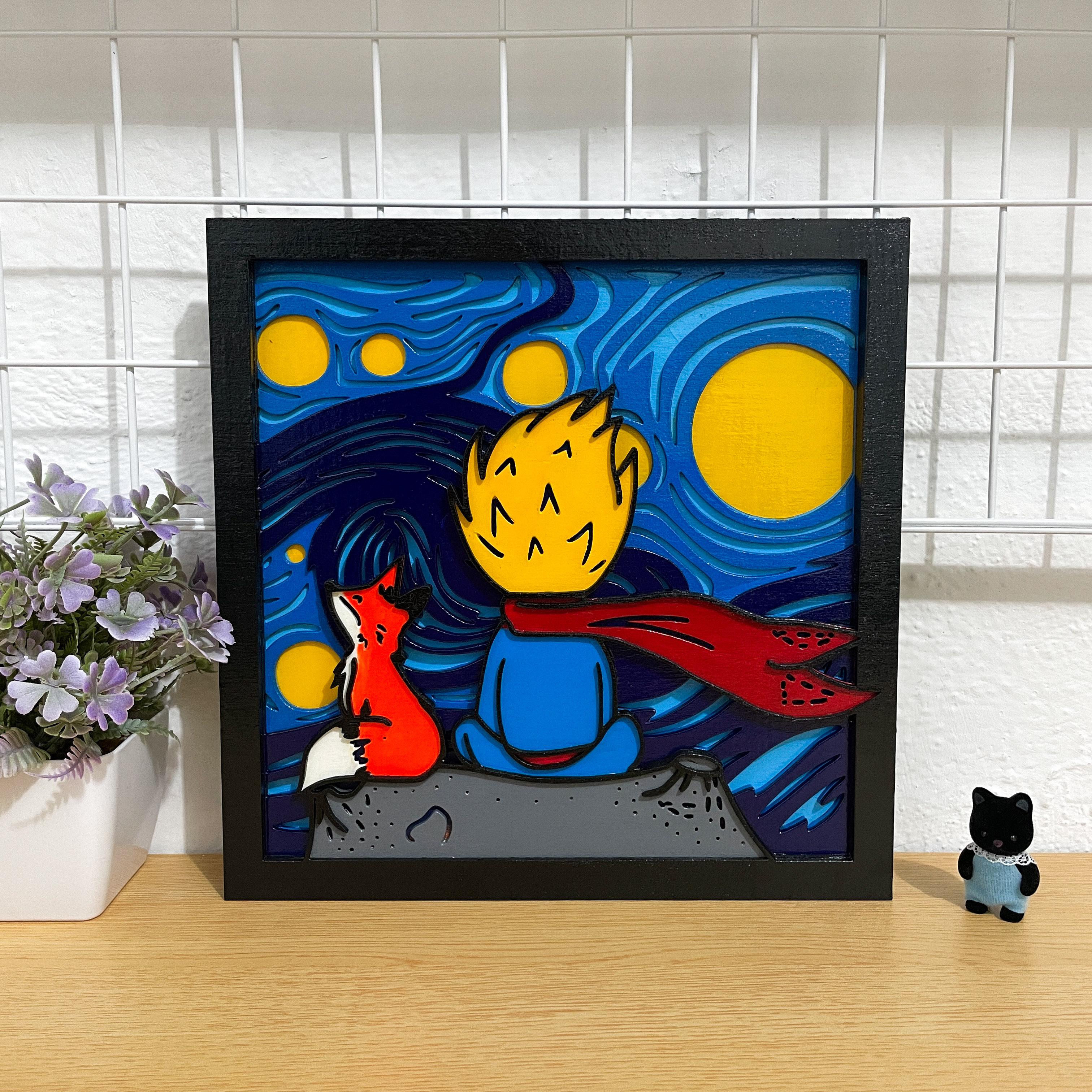 El Principito estilo Van Gogh