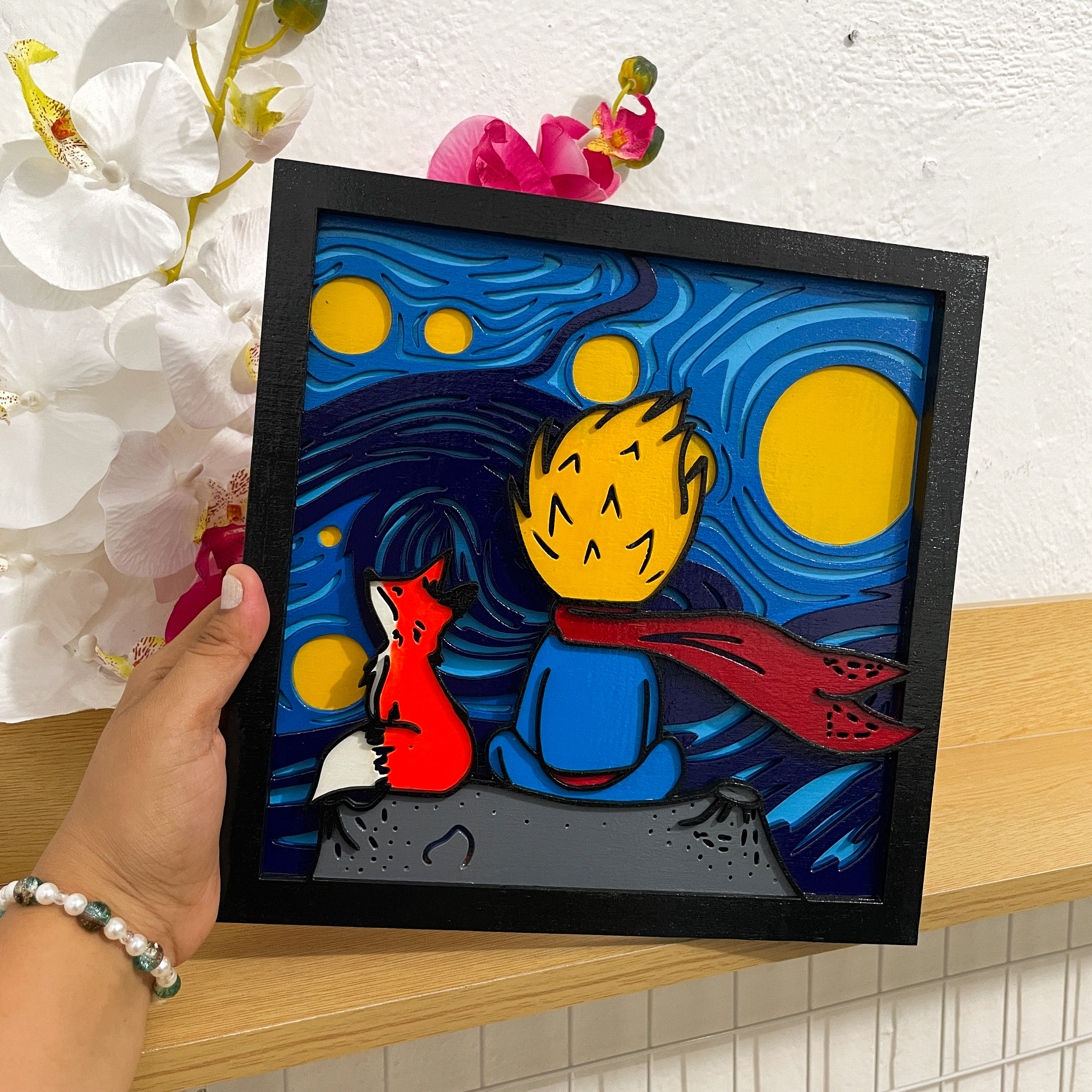 El Principito estilo Van Gogh