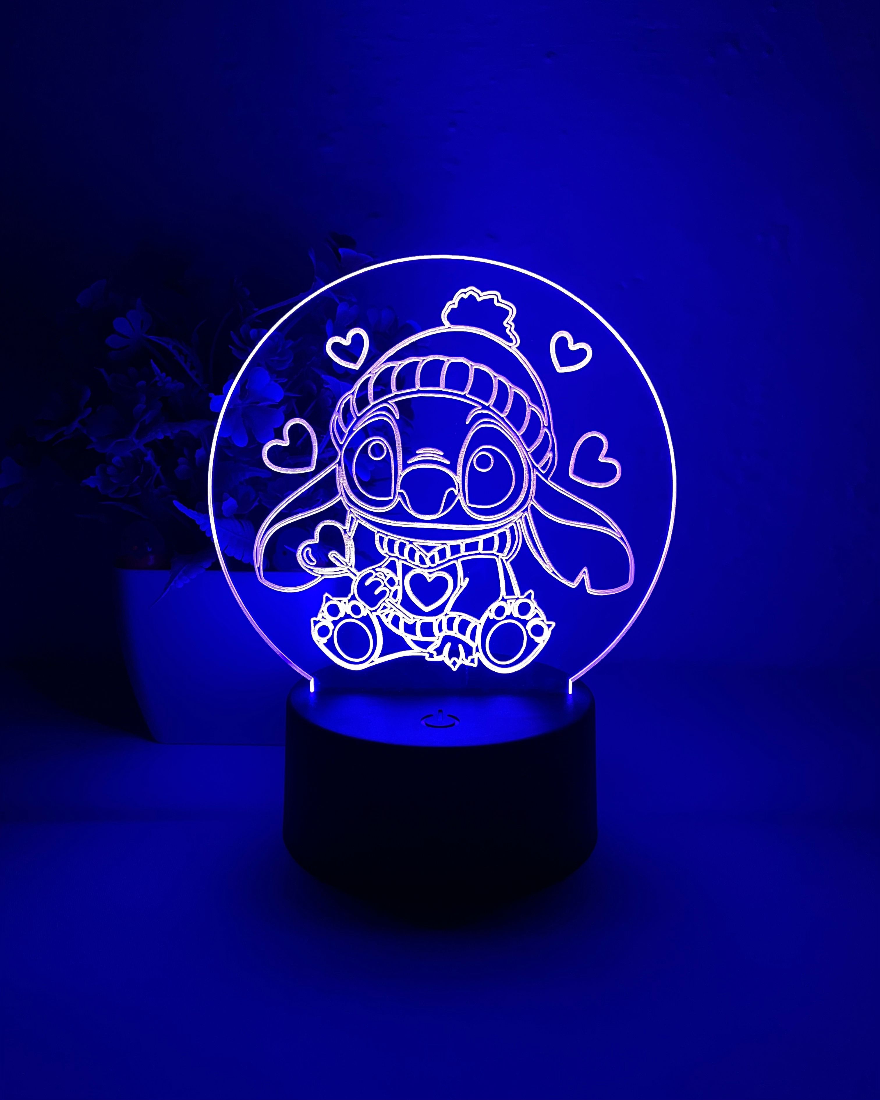 1 - Stitch con Pijama y Gorro