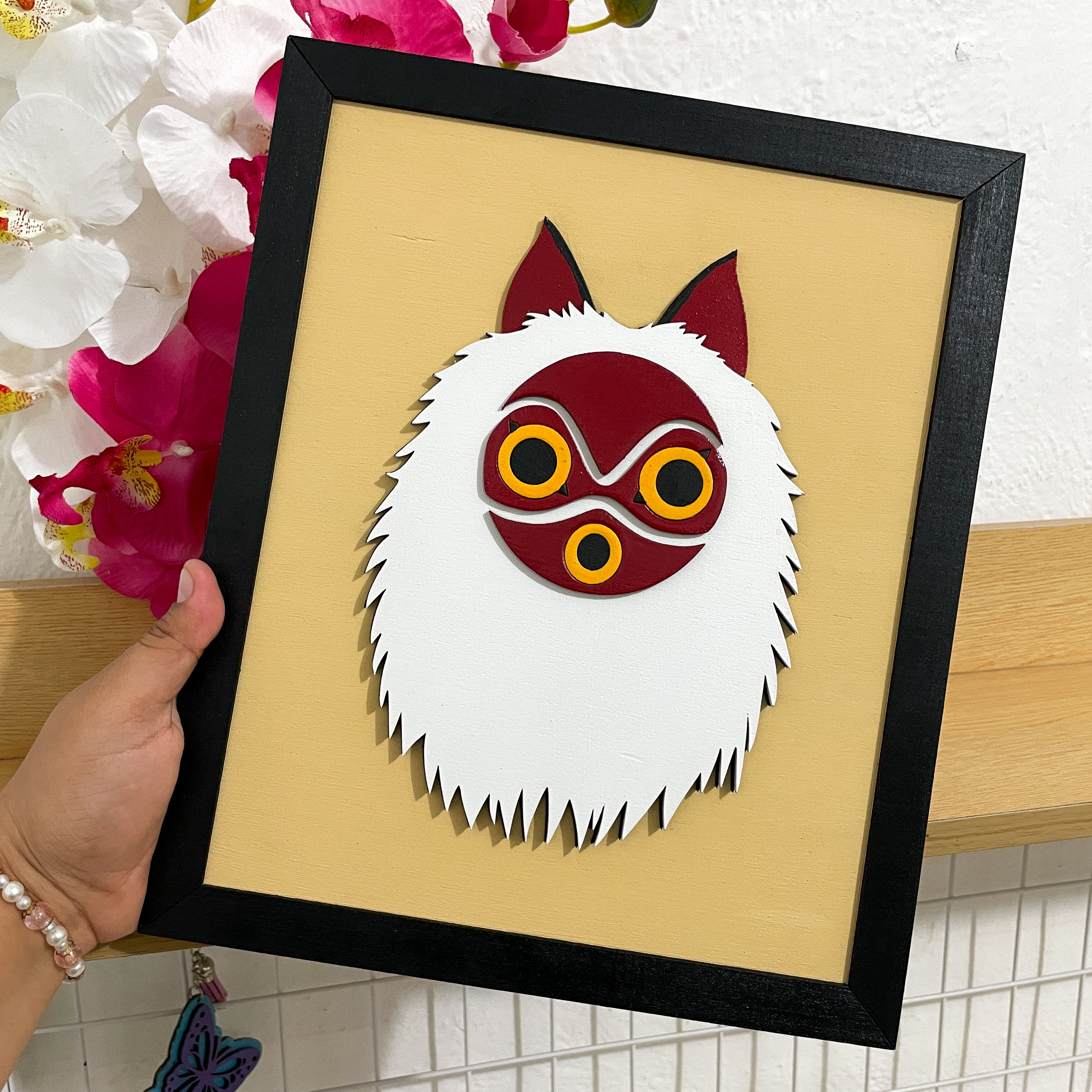 Mįscara de la Princesa Mononoke