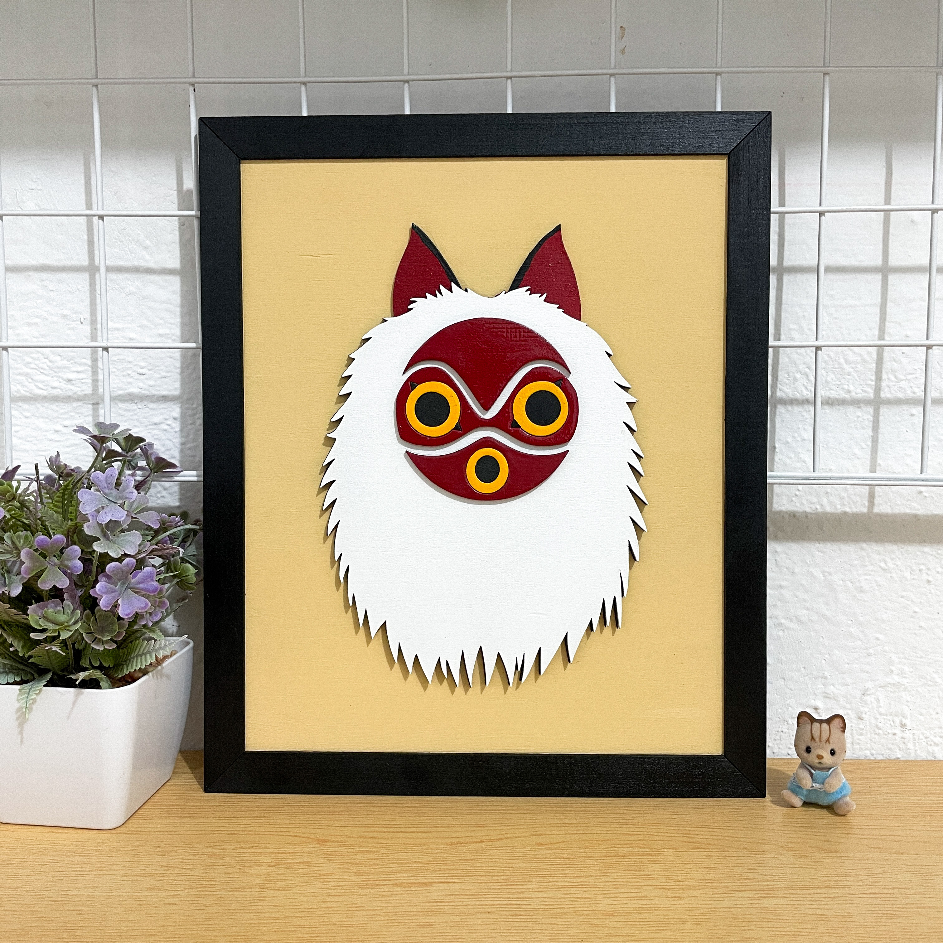 Mįscara de la Princesa Mononoke