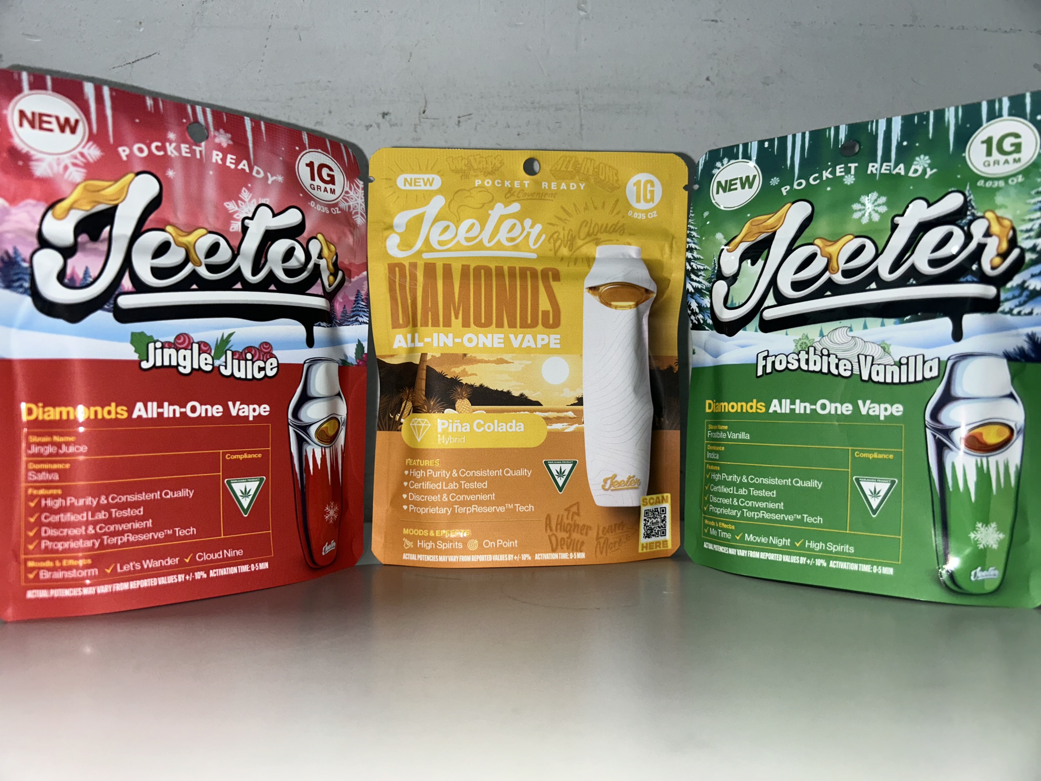 Jeeter Diamonds 1G Disposables