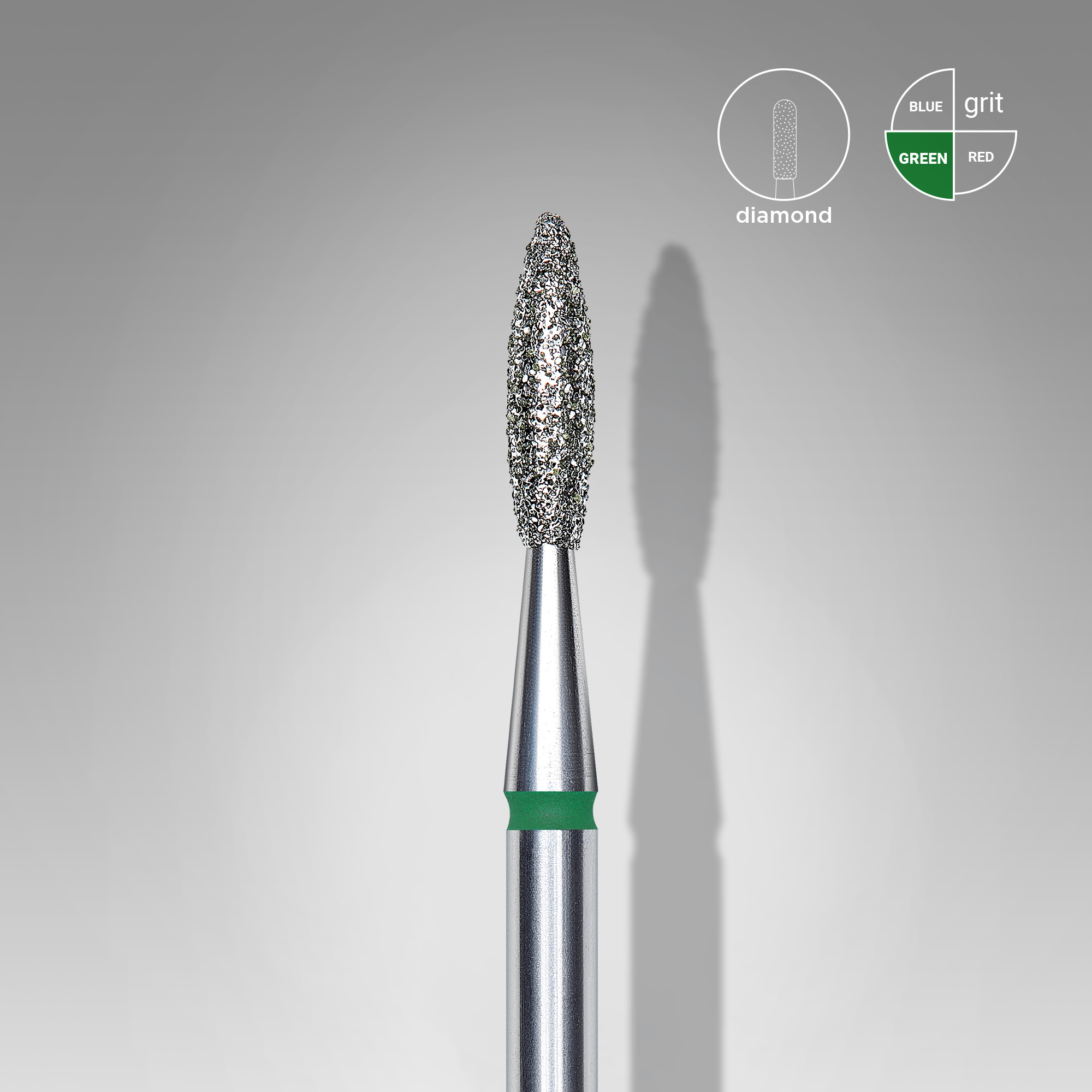 Fresa Diamante Flama 21/8 - azul