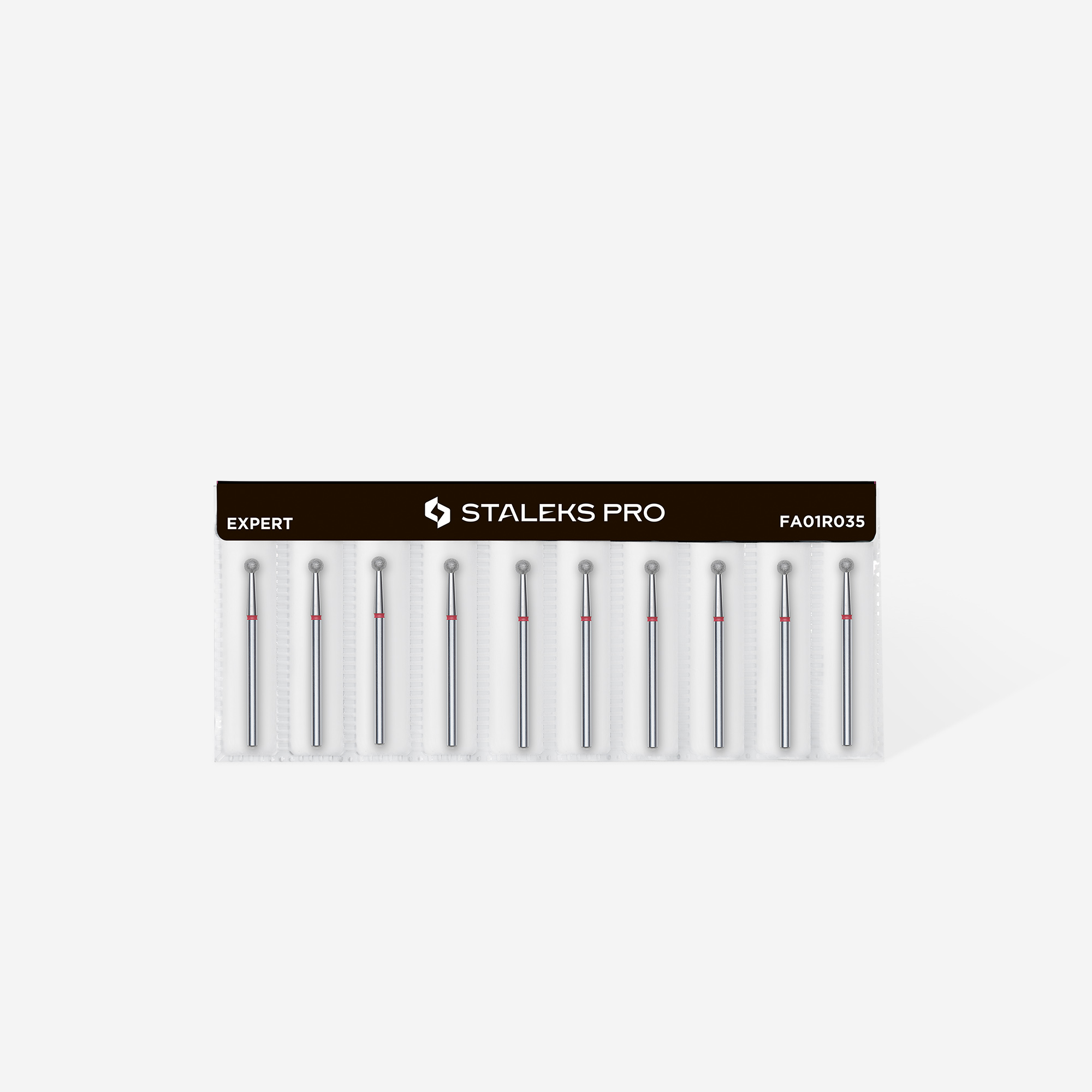 Fresa Diamante Bola 3.5mm - rojo