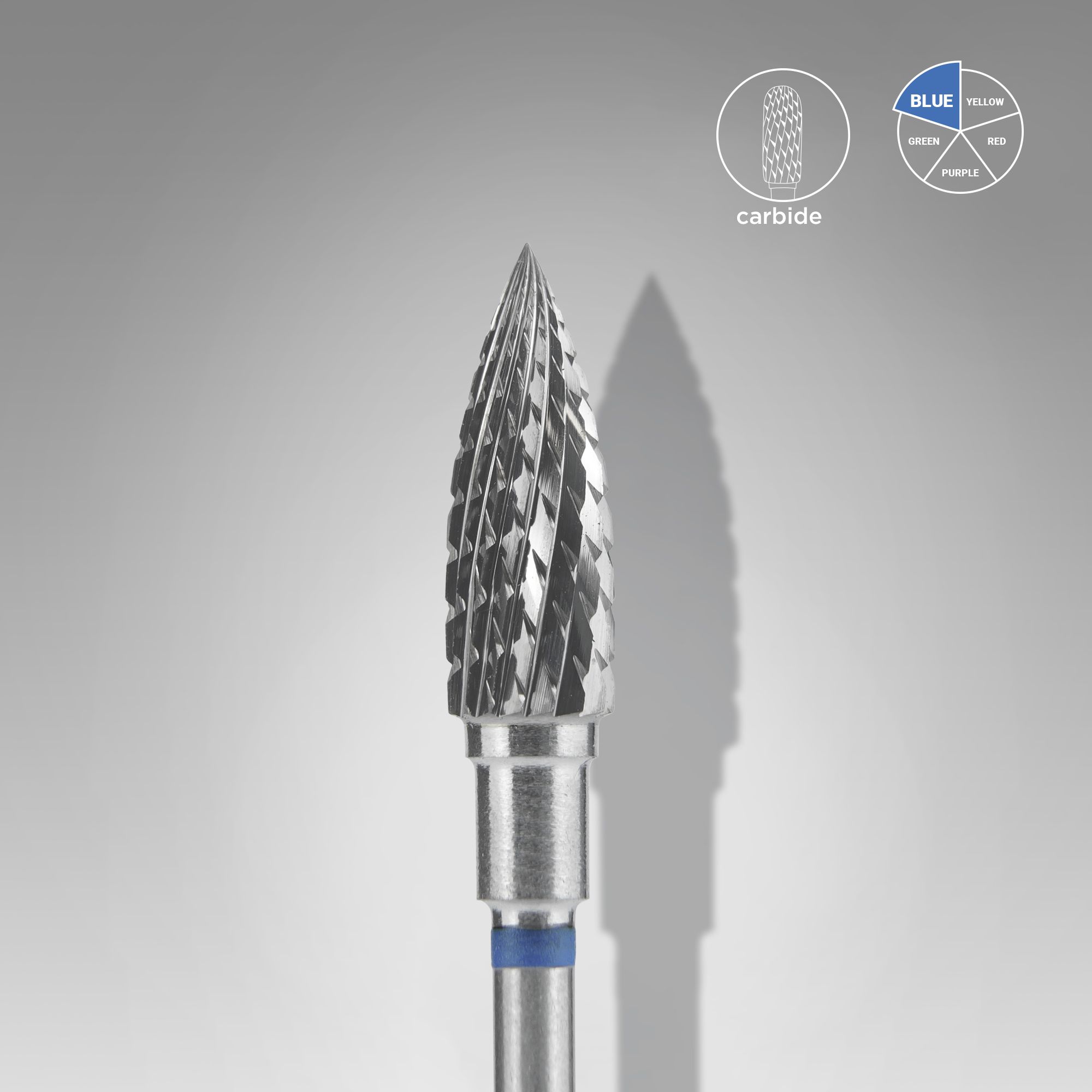 Fresa de Carburo Flama - azul