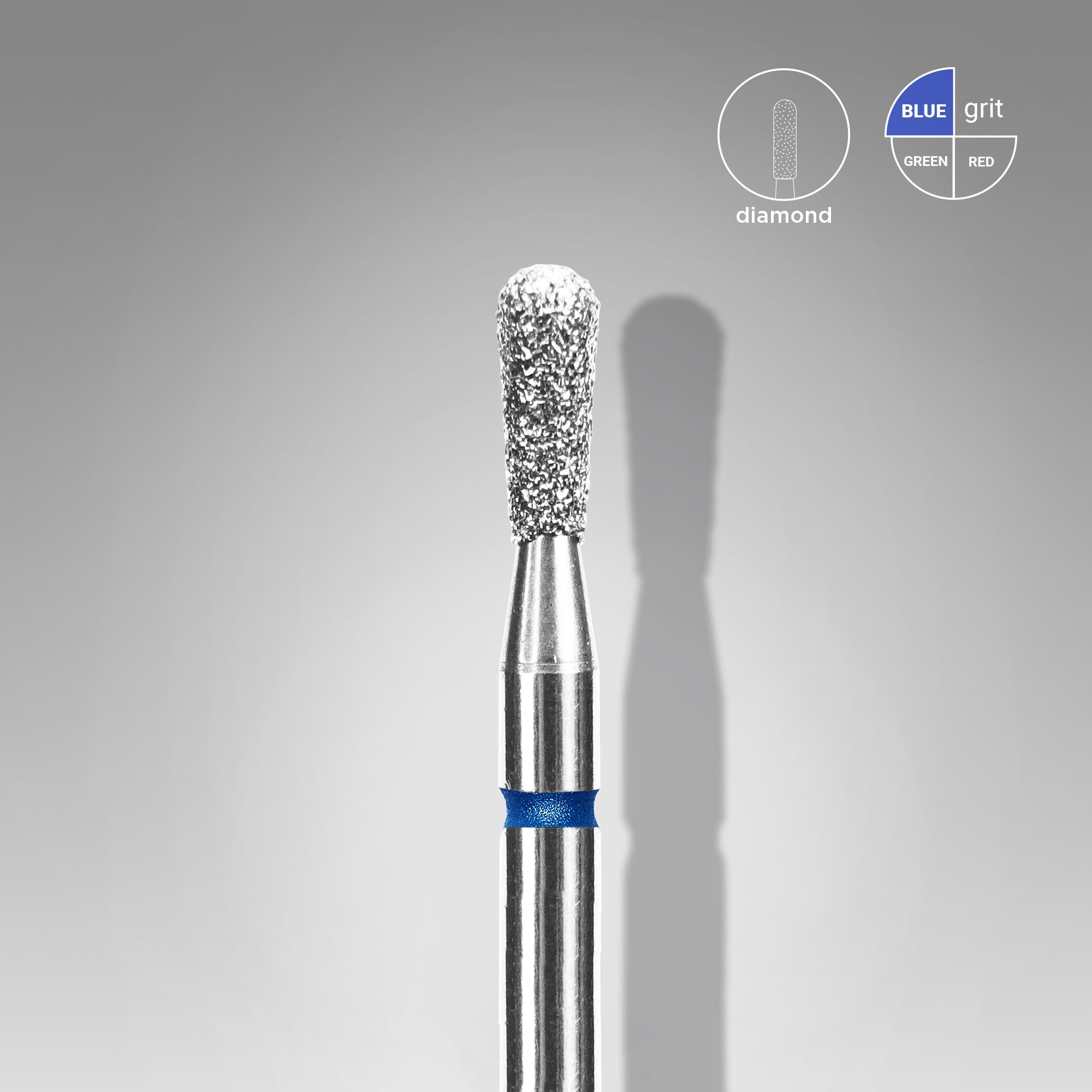 Fresa Diamante Cerillo - azul