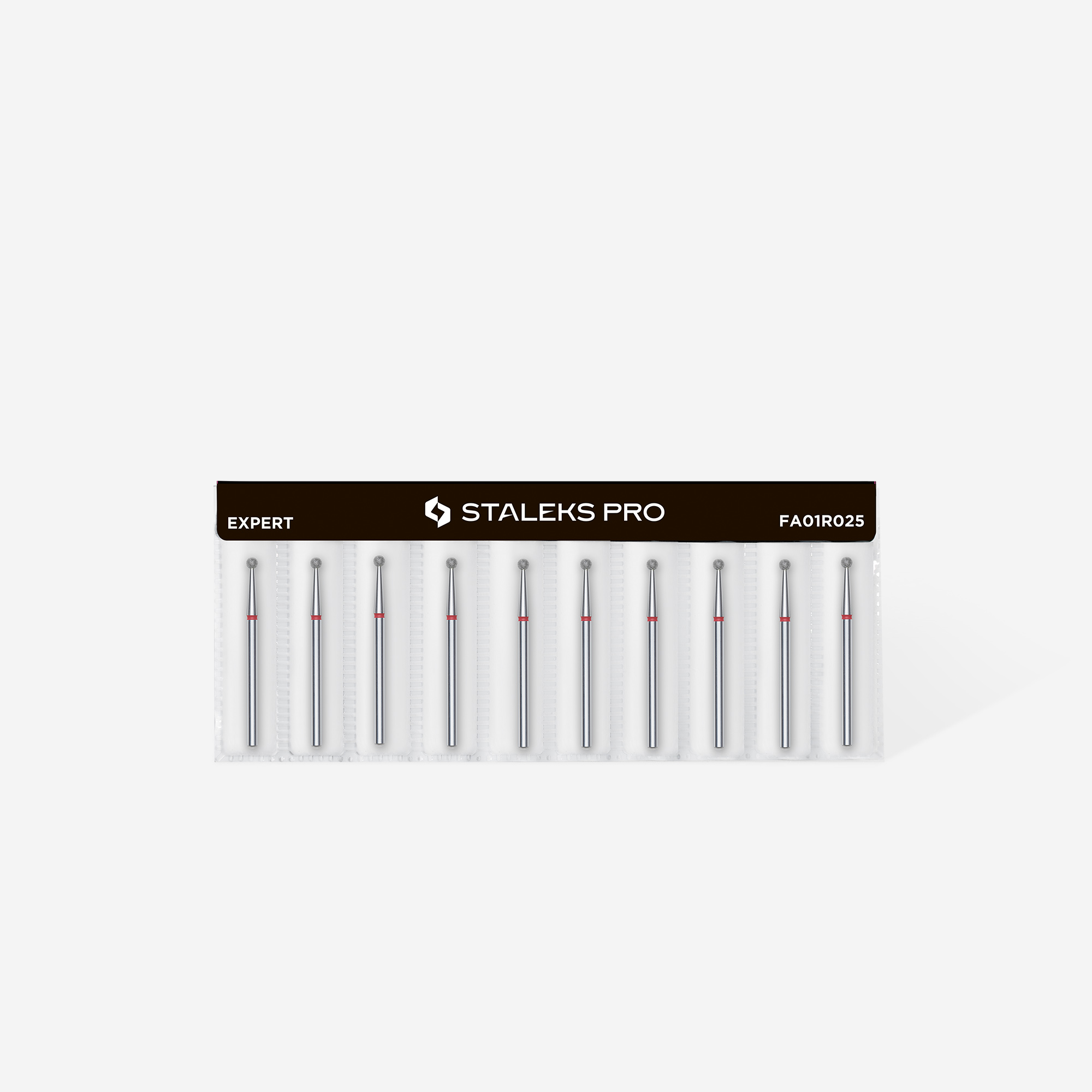 Fresa Diamante Bola 2.5mm - rojo