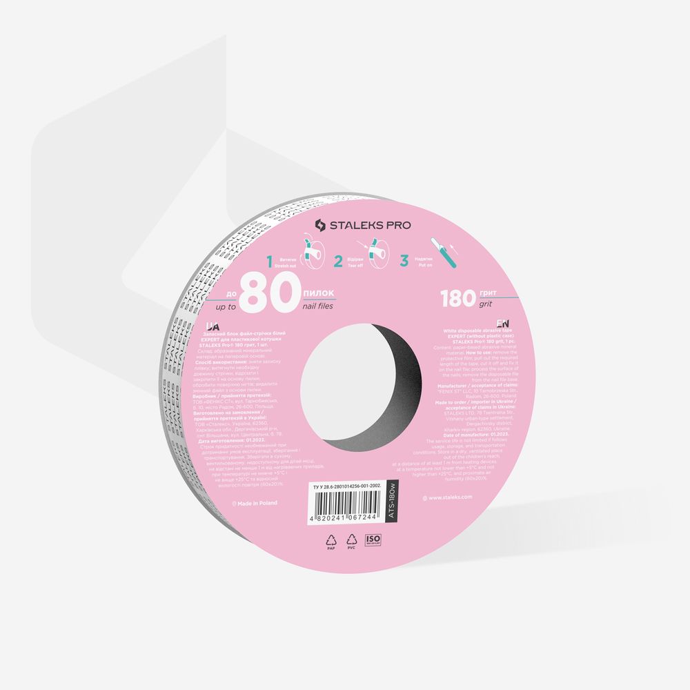 Rollo de repuesto EXPERT para el estuche-dona de plástico STALEKS PRO